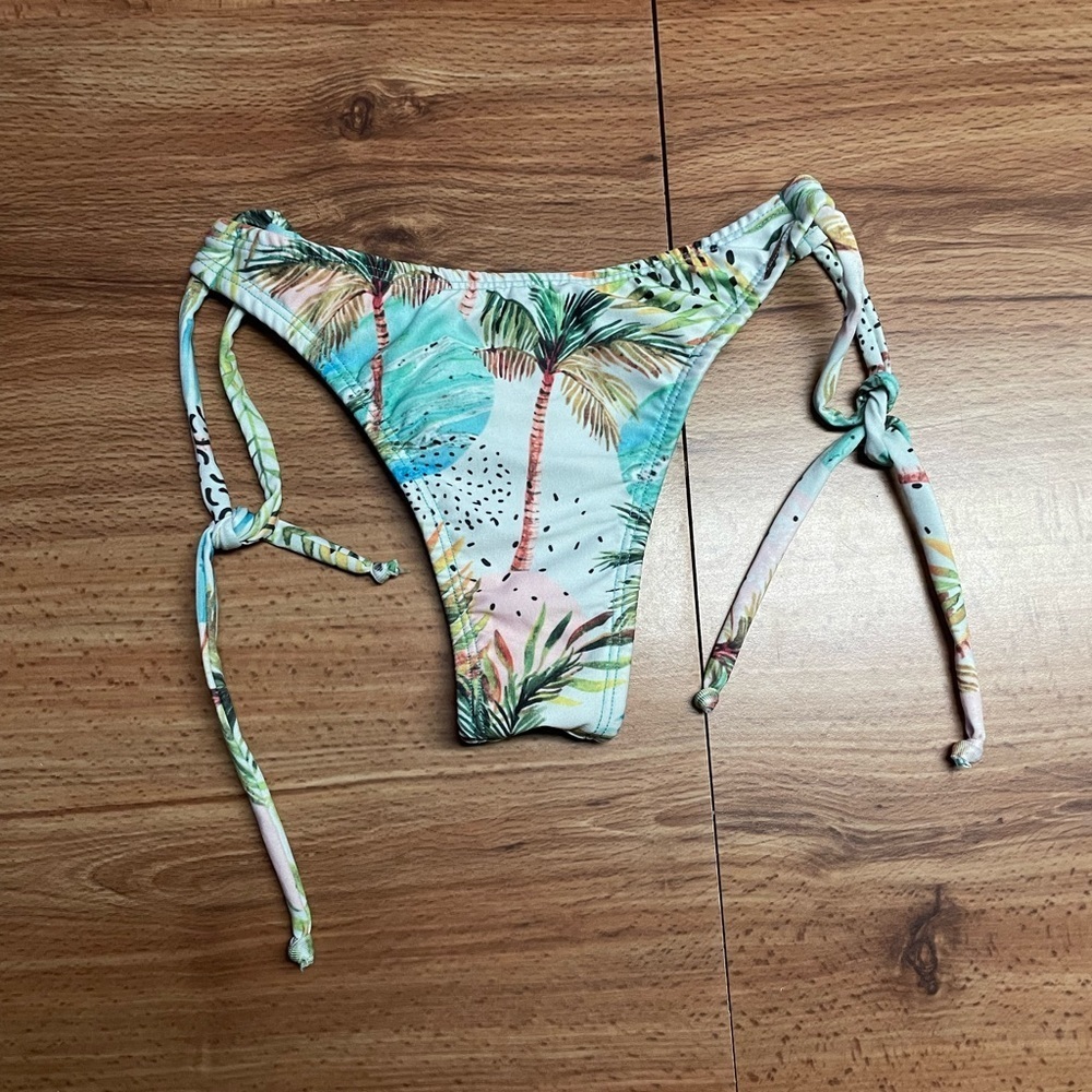Beach Palm Tree Brazilian Bikini Bottom